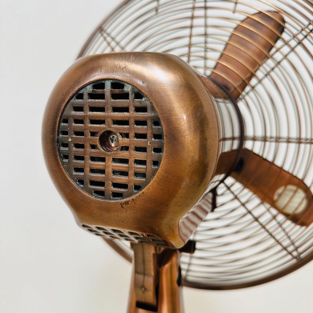 【希少】ドウシシャ メタル扇風機 PIR-350 ブロンズ