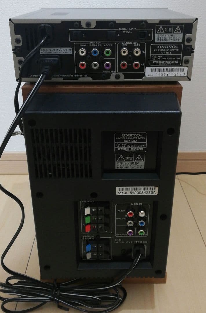 ONKYO ホームシアター ED-M1A SWA-M1A