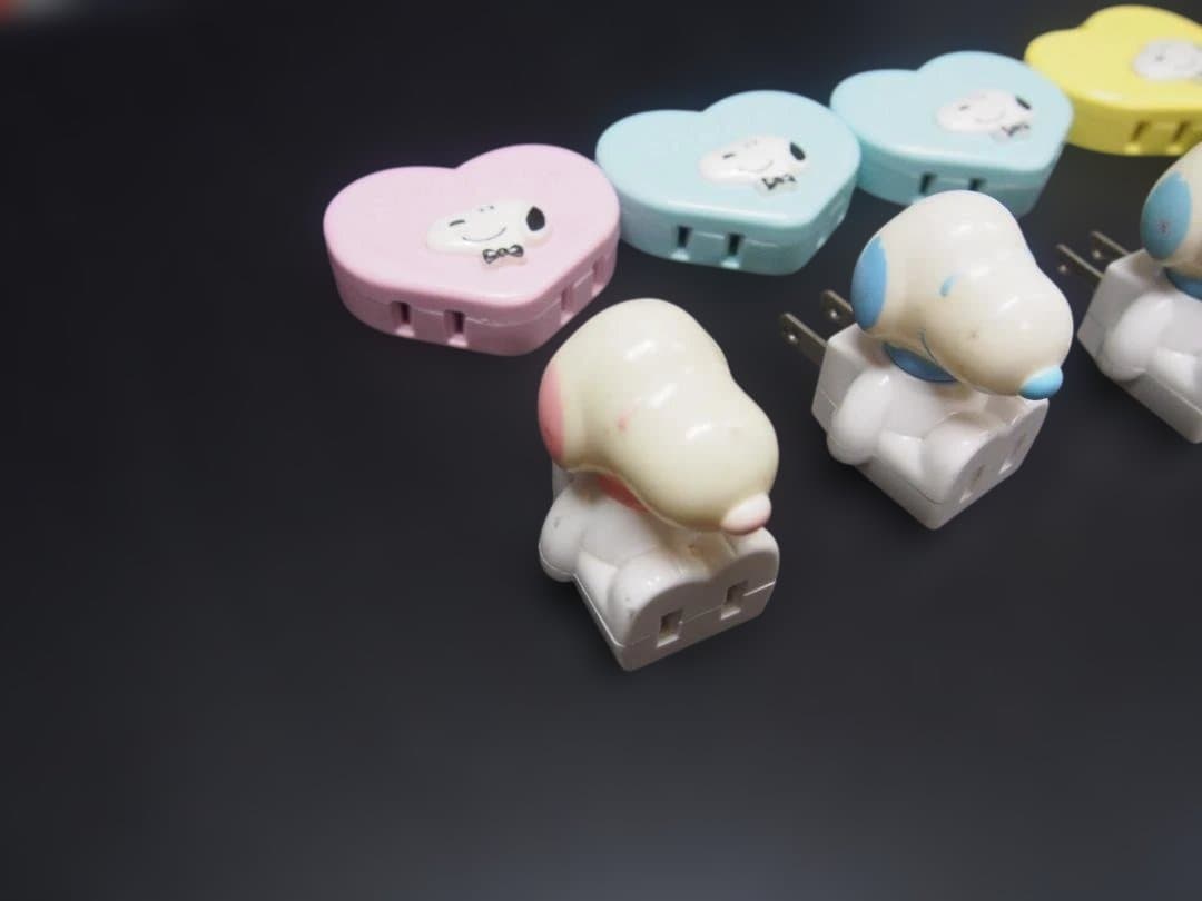 スヌーピー　レトロ　コンセント　8点　まとめて