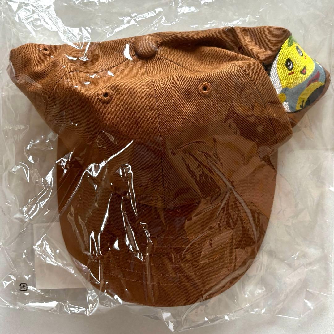 ふなっしー　キャップ　新品　未使用　未開封　帽子　男女兼用　ブラウン　茶色