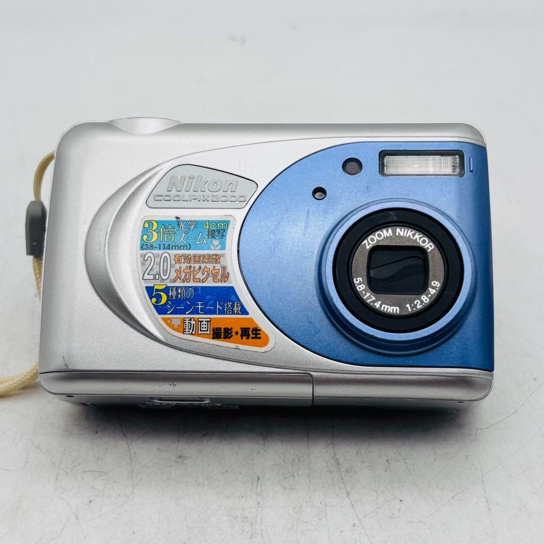 【動作確認済み】Nikon COOLPIX E2000 単三電池