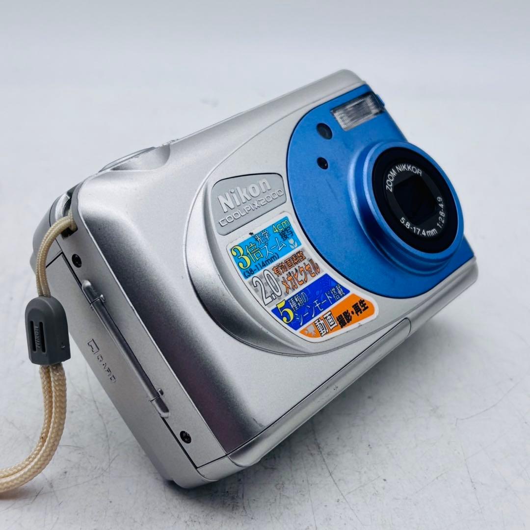 【動作確認済み】Nikon COOLPIX E2000 単三電池