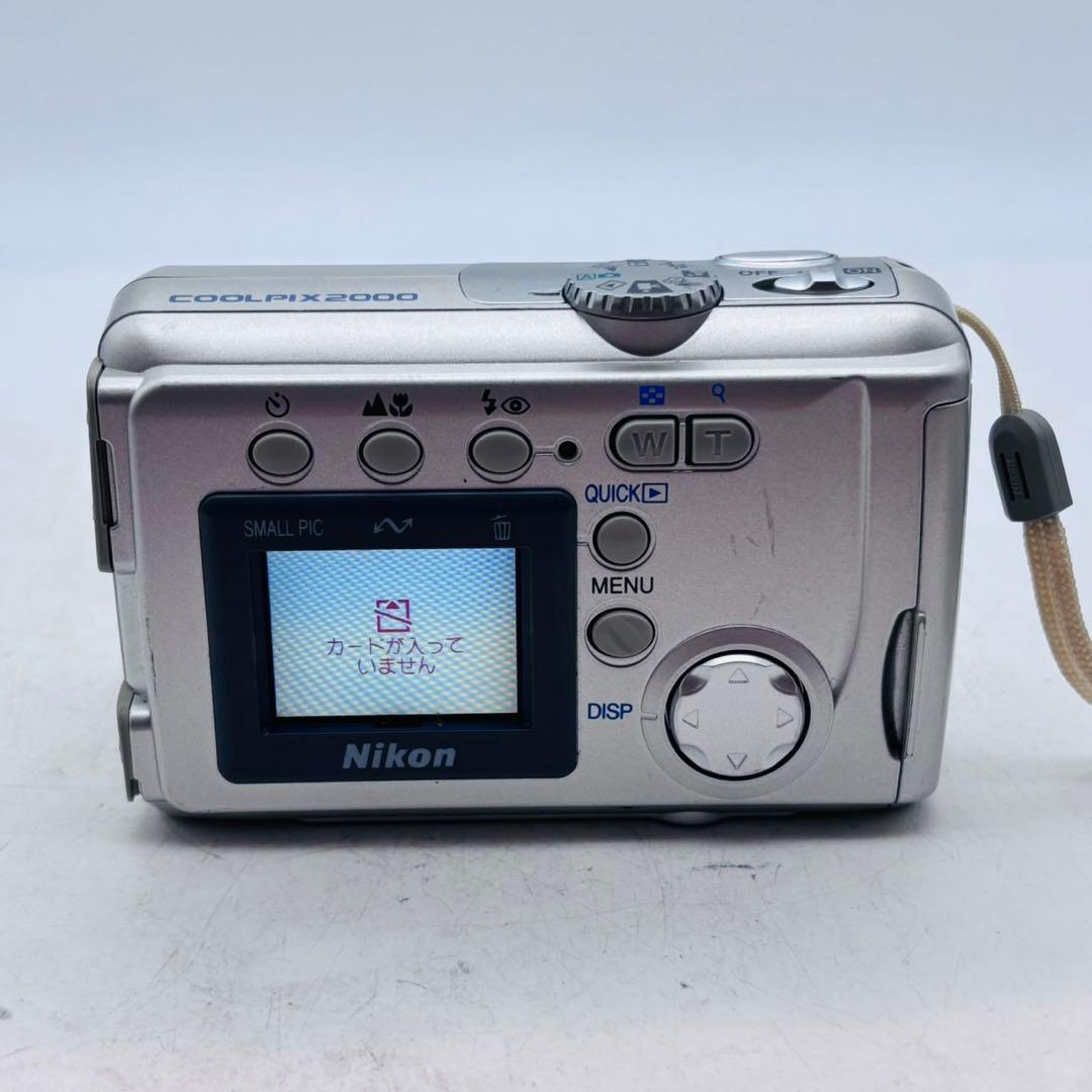 【動作確認済み】Nikon COOLPIX E2000 単三電池