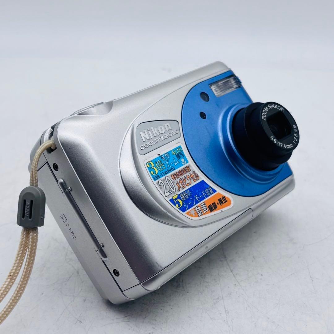 【動作確認済み】Nikon COOLPIX E2000 単三電池