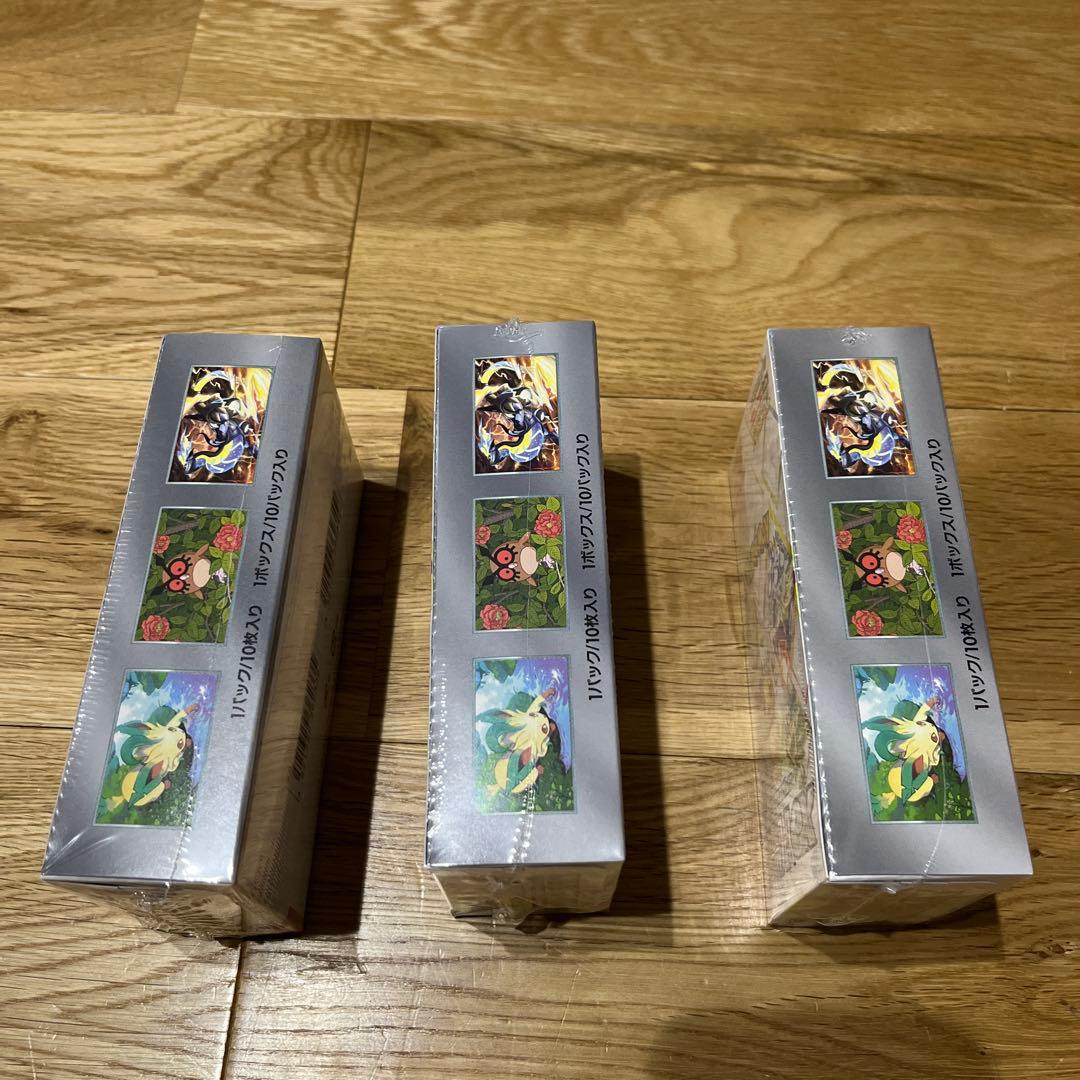 ポケモンカードゲーム テラスタルフェス 3box未開封品