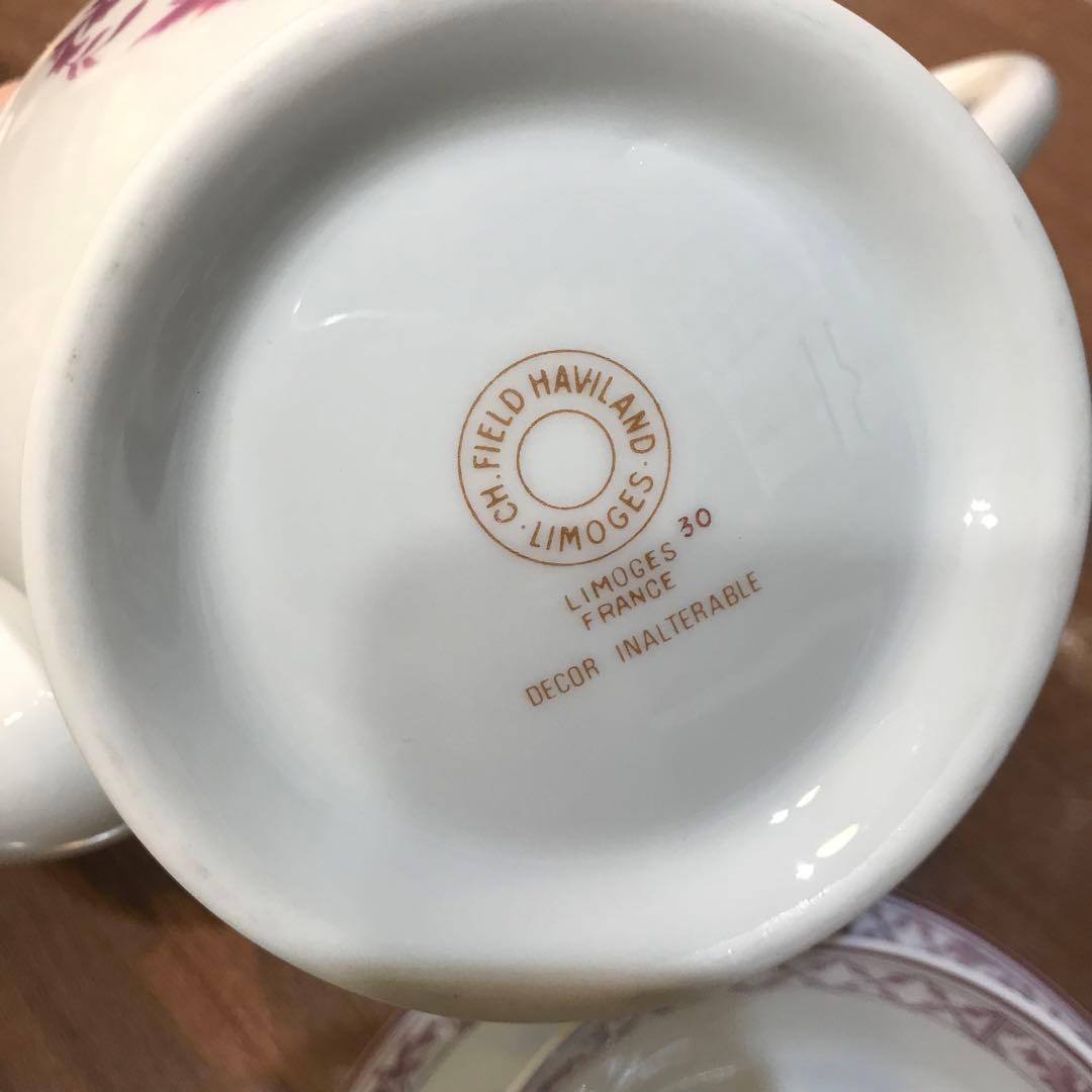 CH.FIELD HAVILAND 3点SET