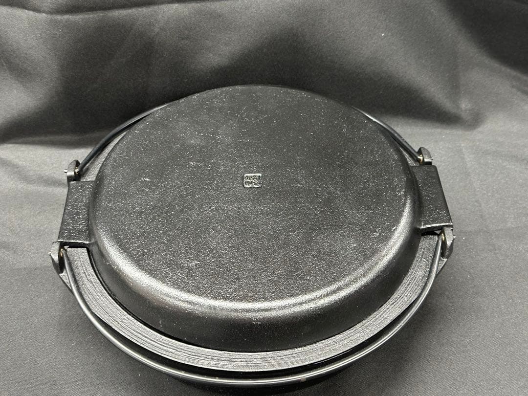【USED美品】南部　南部鉄器　盛岡　鋳鉄　鍋　おでん鍋　すき焼き鍋　水炊き