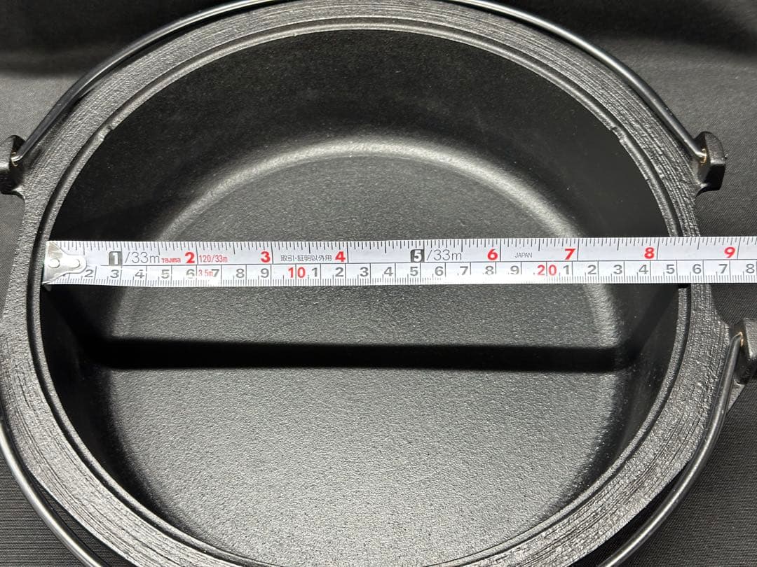 【USED美品】南部　南部鉄器　盛岡　鋳鉄　鍋　おでん鍋　すき焼き鍋　水炊き