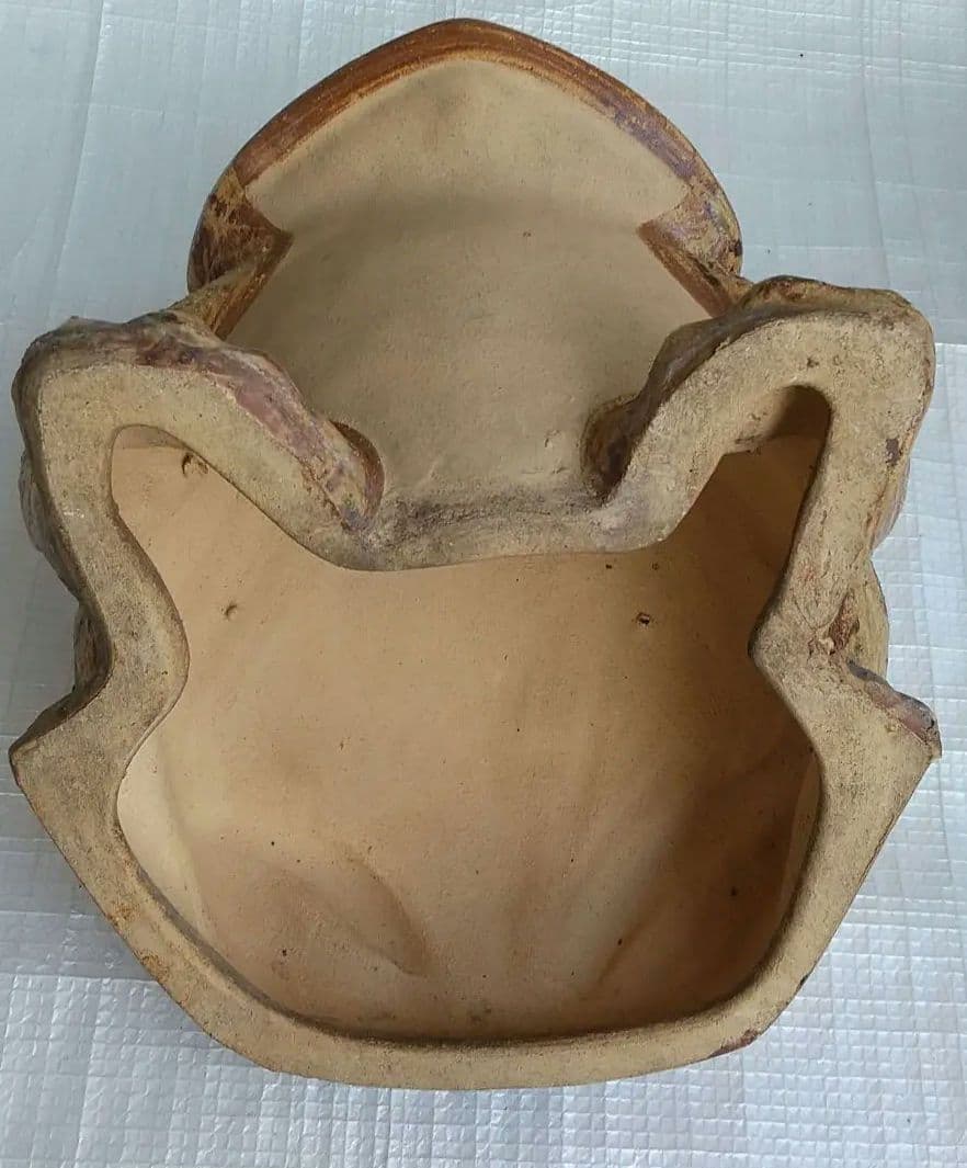 信楽焼 カエル 置物 インテリア 縁起物