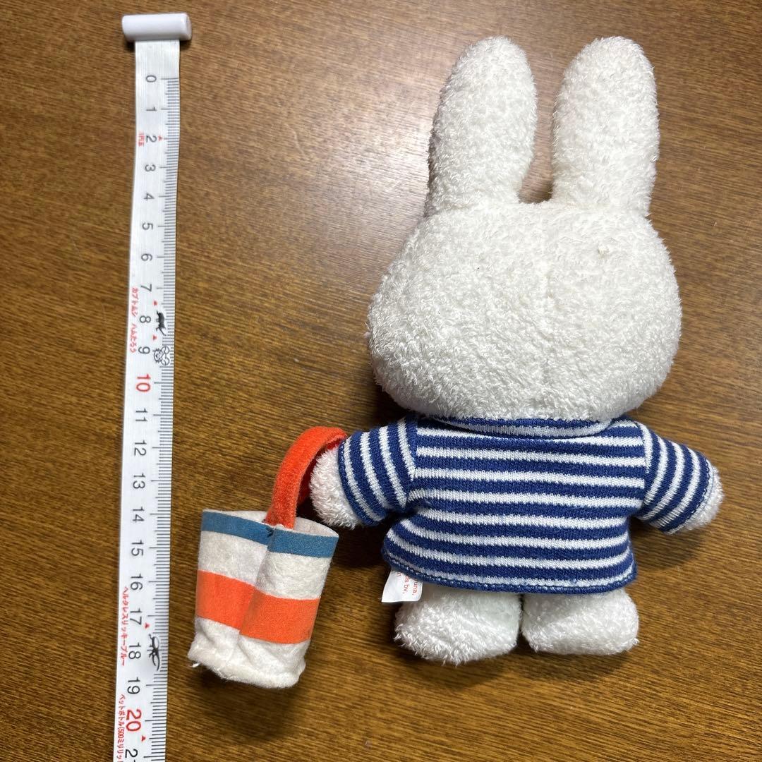 希少 当時物 ミッフィー ぬいぐるみ ストライプTシャツ