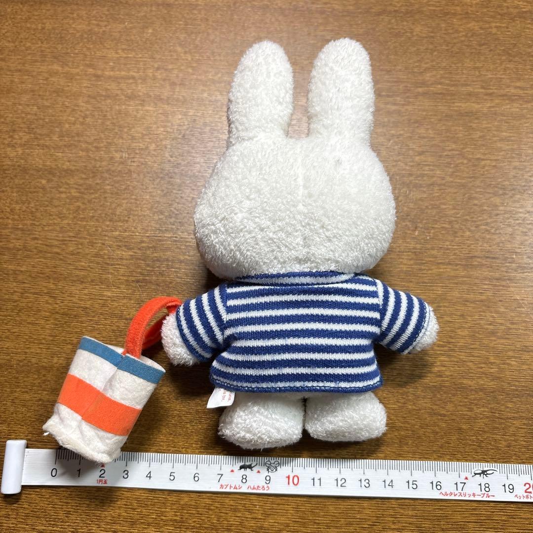 希少 当時物 ミッフィー ぬいぐるみ ストライプTシャツ