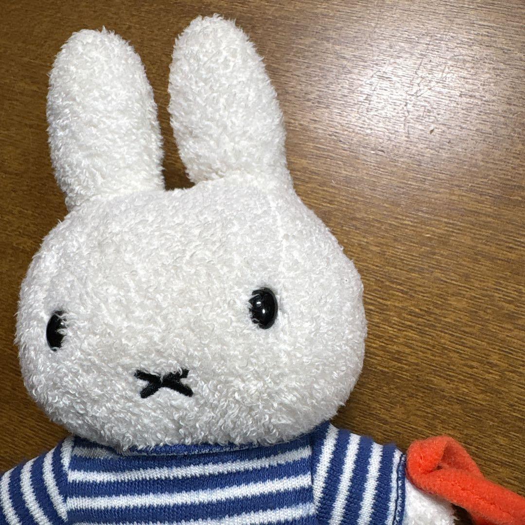 希少 当時物 ミッフィー ぬいぐるみ ストライプTシャツ