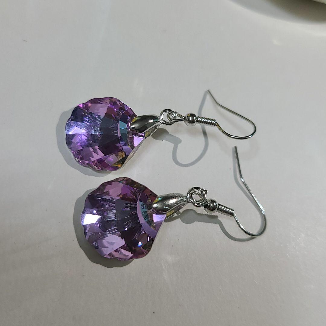 ハンドメイドピアス1608