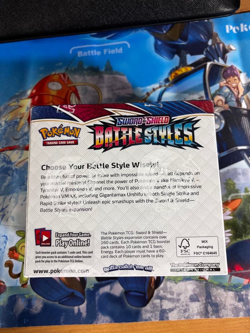 ポケモンカードソード&シールド　バトルスタイル 海外版　未開封　BOX