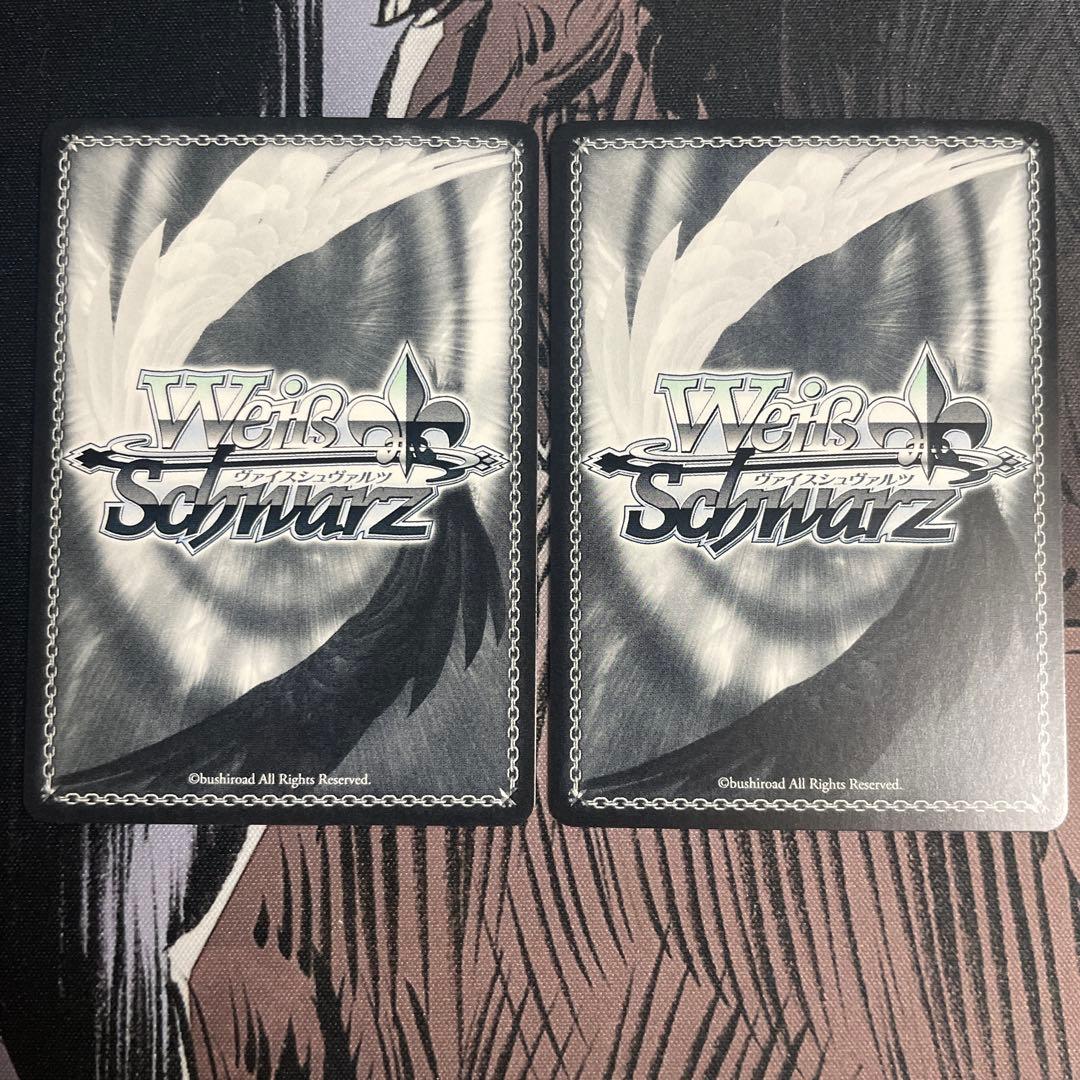 ヴァイスシュヴァルツ きんモザ 英語教師 烏丸先生 SP サイン 2枚