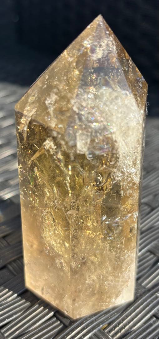 ✨️期間限定SALE中✨️【天然石】爆虹　シトリン　タワー②