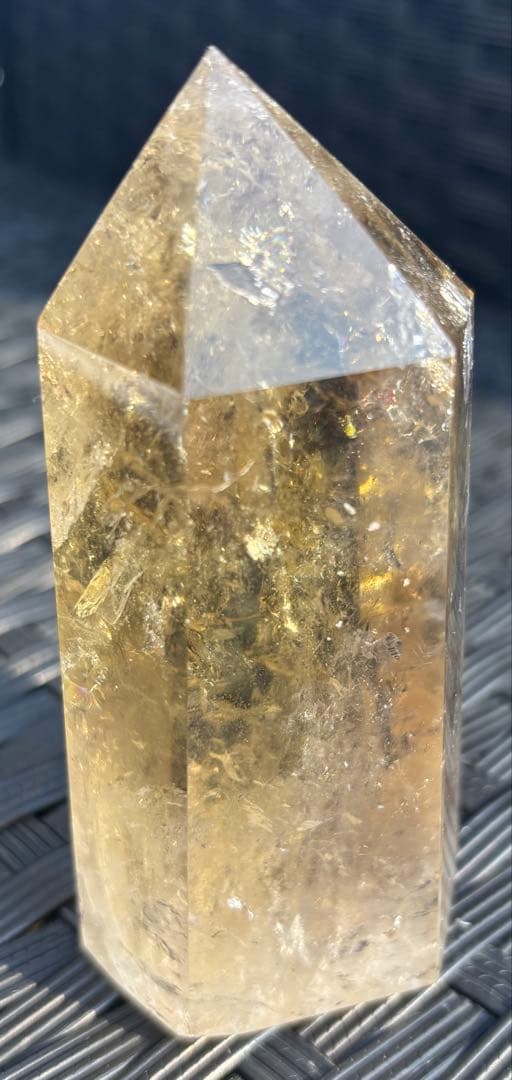 ✨️期間限定SALE中✨️【天然石】爆虹　シトリン　タワー②