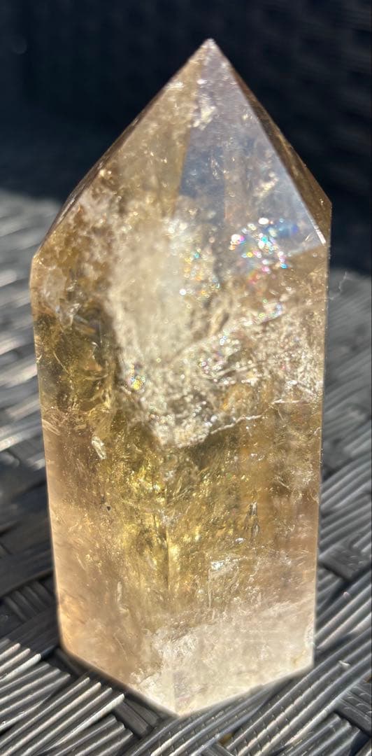 ✨️期間限定SALE中✨️【天然石】爆虹　シトリン　タワー②