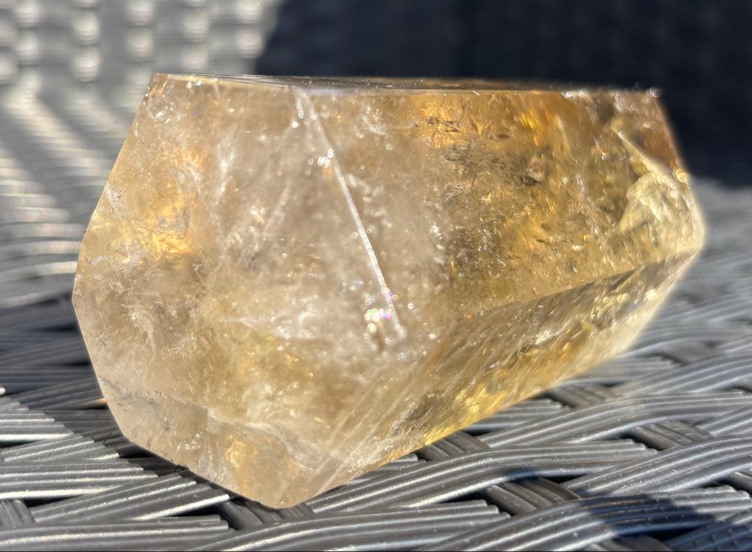 ✨️期間限定SALE中✨️【天然石】爆虹　シトリン　タワー②