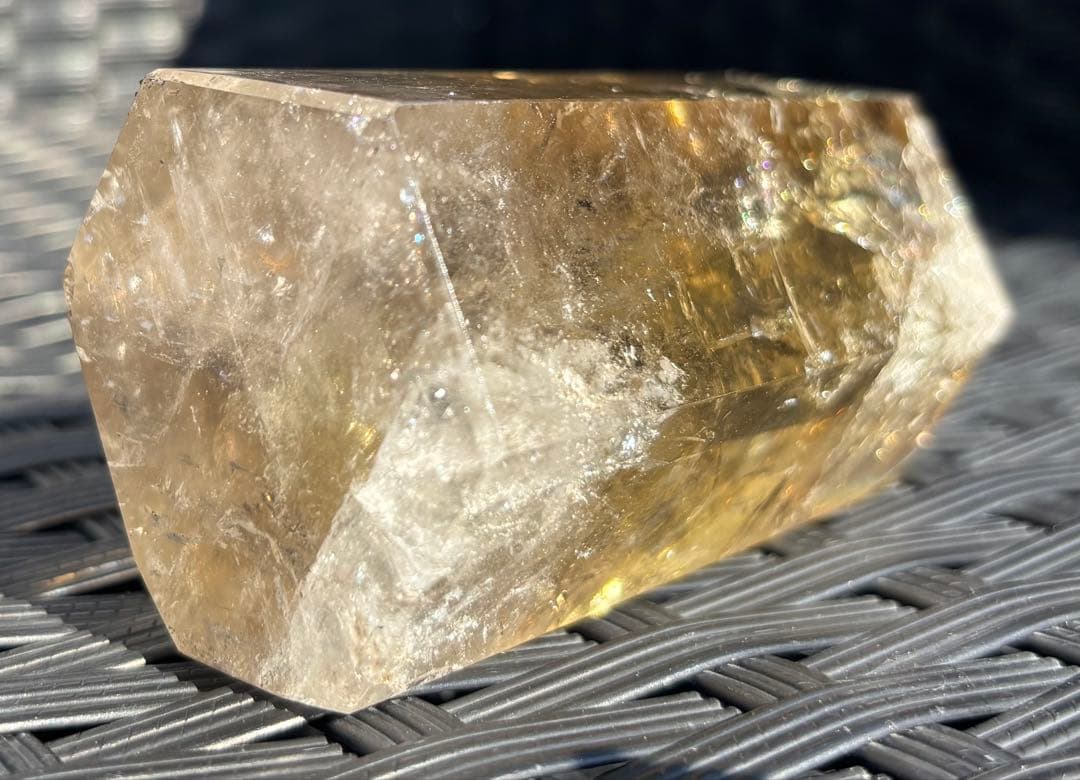 ✨️期間限定SALE中✨️【天然石】爆虹　シトリン　タワー②