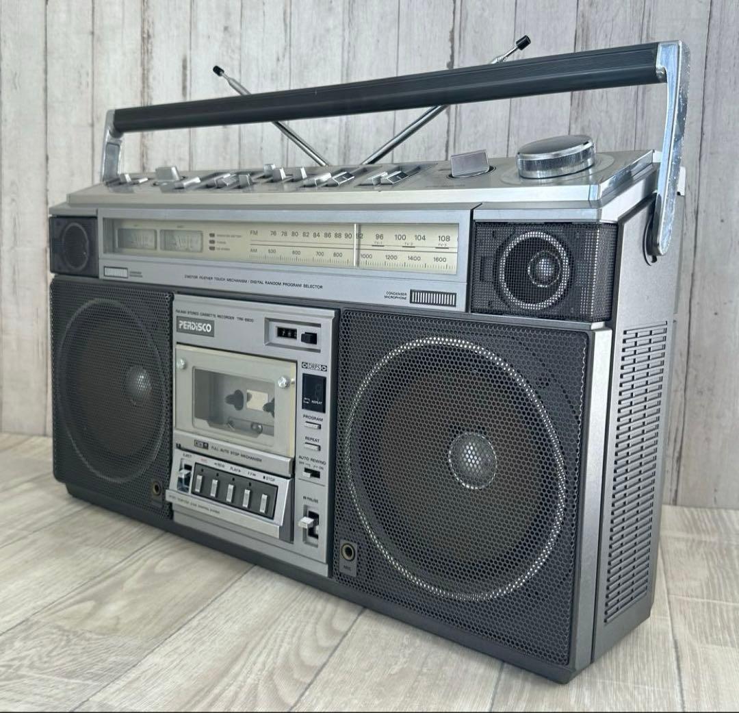 動作品| HITACHI 日立 ラジカセパデイスコTRK-8800 昭和レトロ