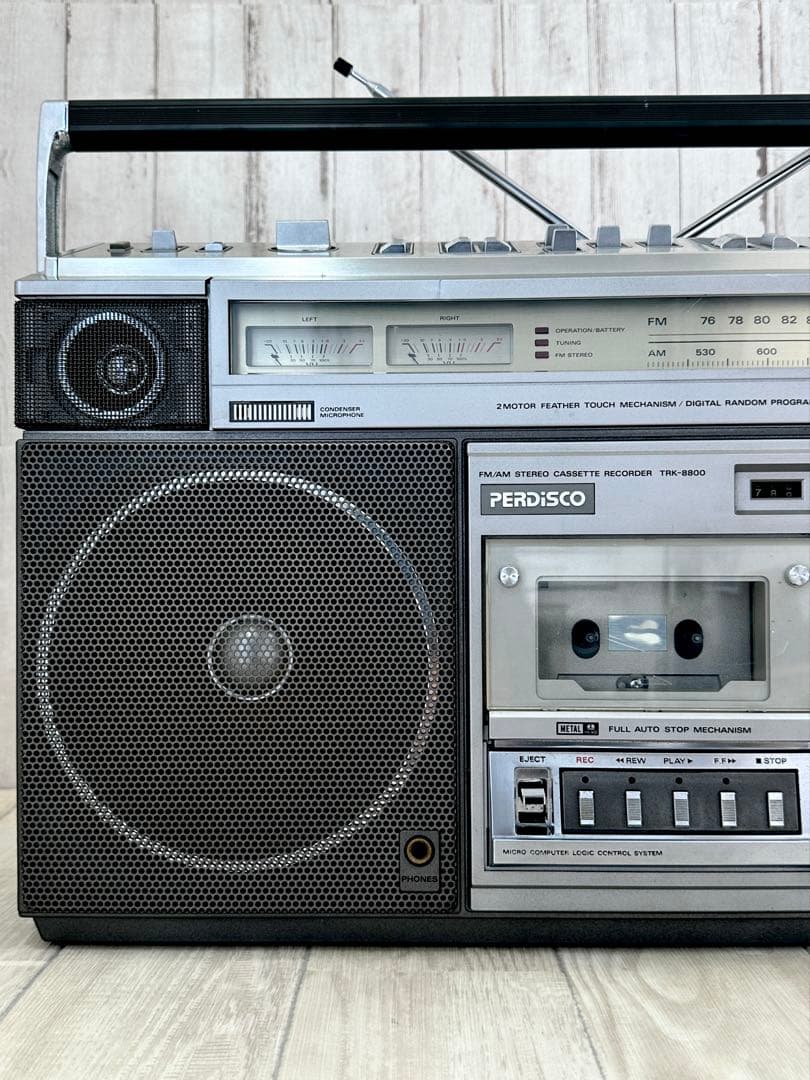 動作品| HITACHI 日立 ラジカセパデイスコTRK-8800 昭和レトロ