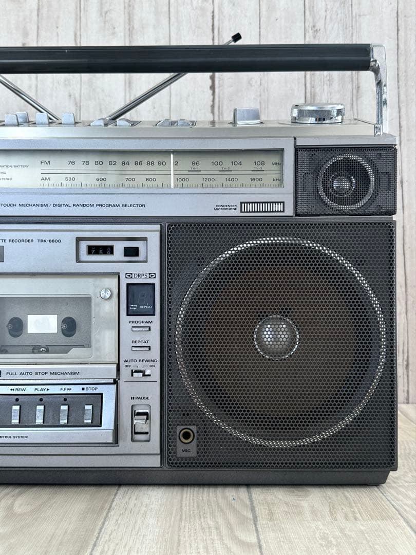 動作品| HITACHI 日立 ラジカセパデイスコTRK-8800 昭和レトロ