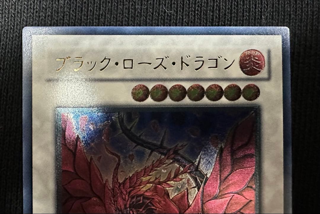 ブラック・ローズ・ドラゴン レリーフ　美品　②