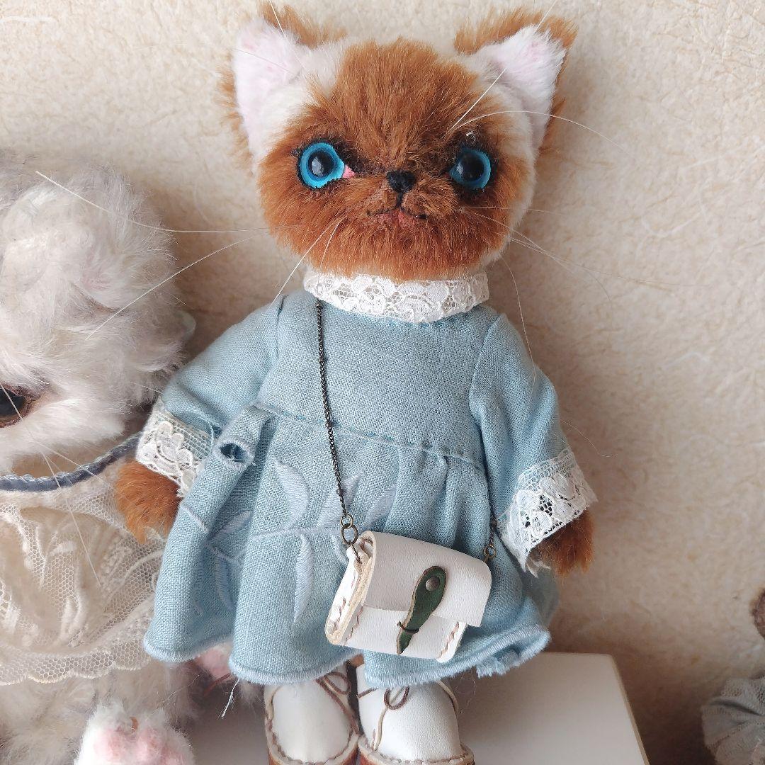 ム*ン様 アーティストベア★作家さんハンドメイド★猫★2点セット