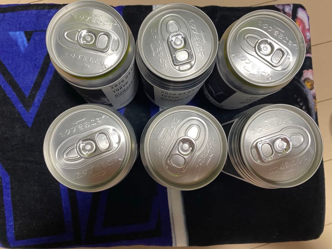 矢沢永吉　DIAMOND MOON原宿限定6缶セット