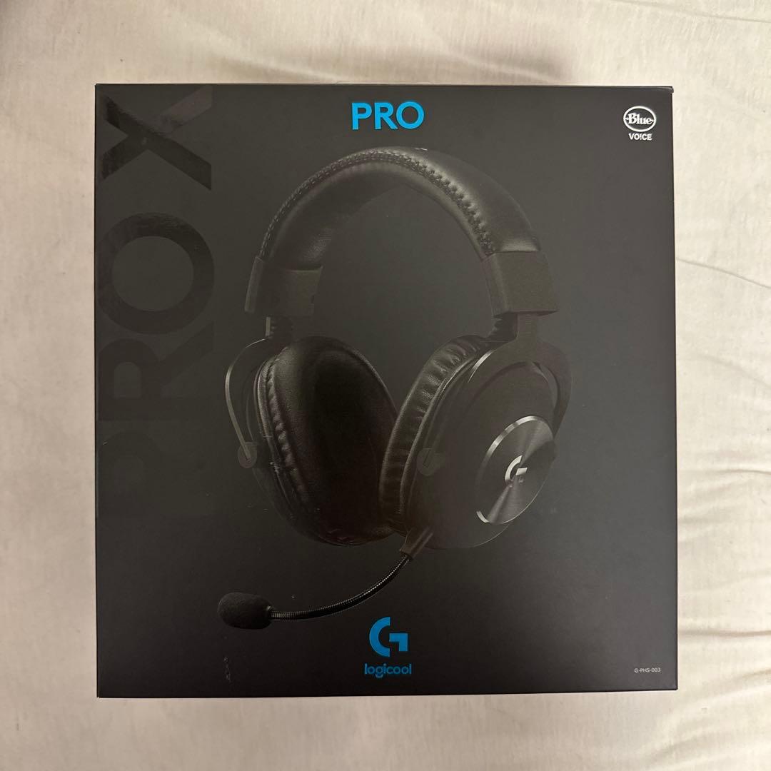 Logicool G Pro X 有線ヘッドホン ブラック