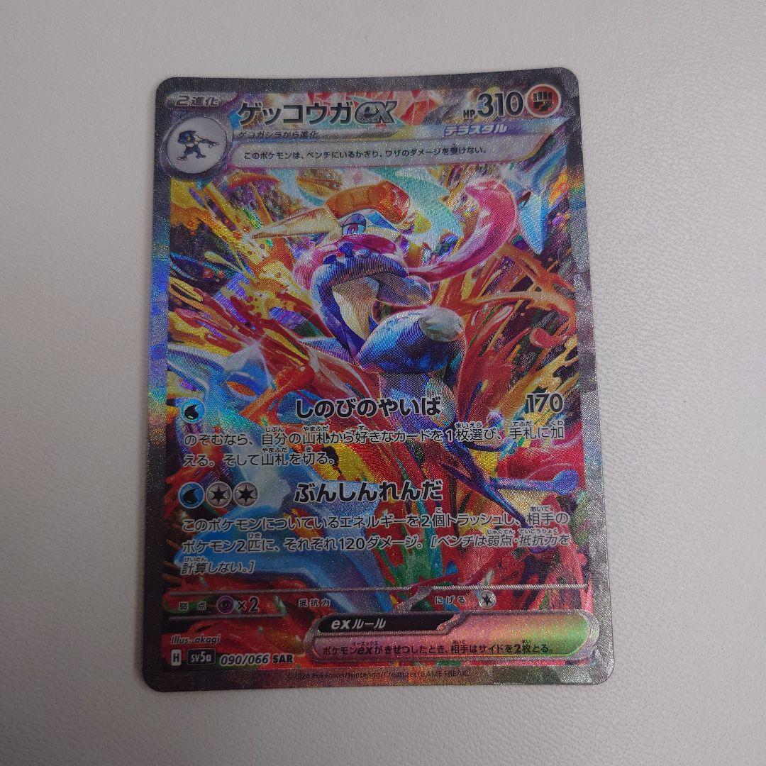 空さん専用 ゲッコウガex sar リザードンex sar