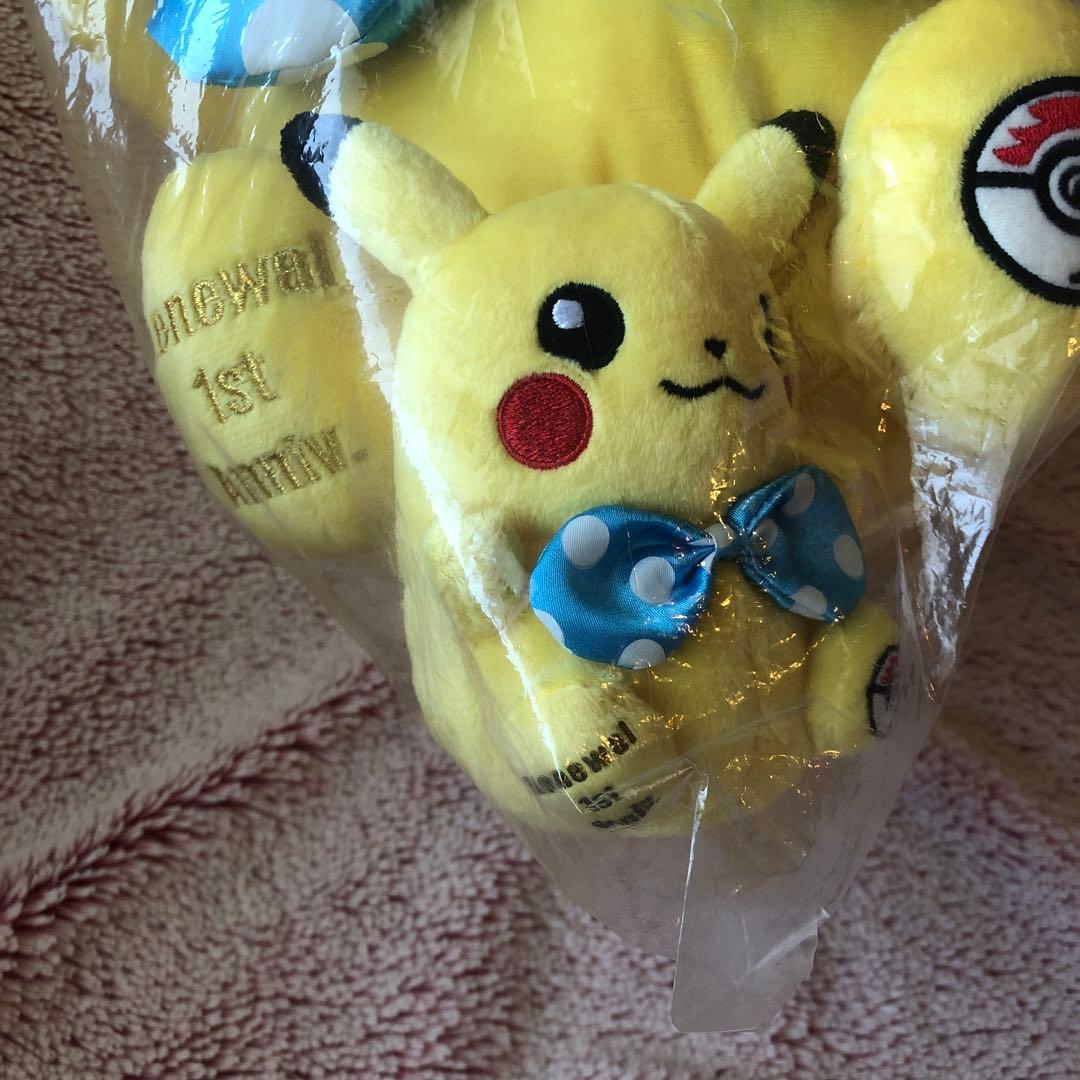 ポケモンセンター　リニューアル1周年記念限定　大阪　ピカチュウ ぬいぐるみ
