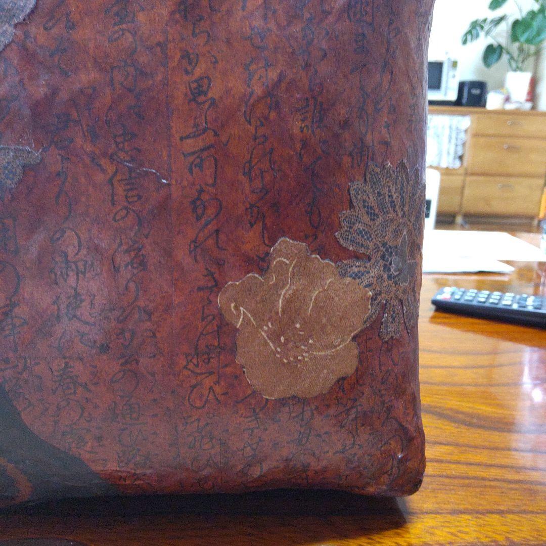 ハンドメイド一閑張りバッグ