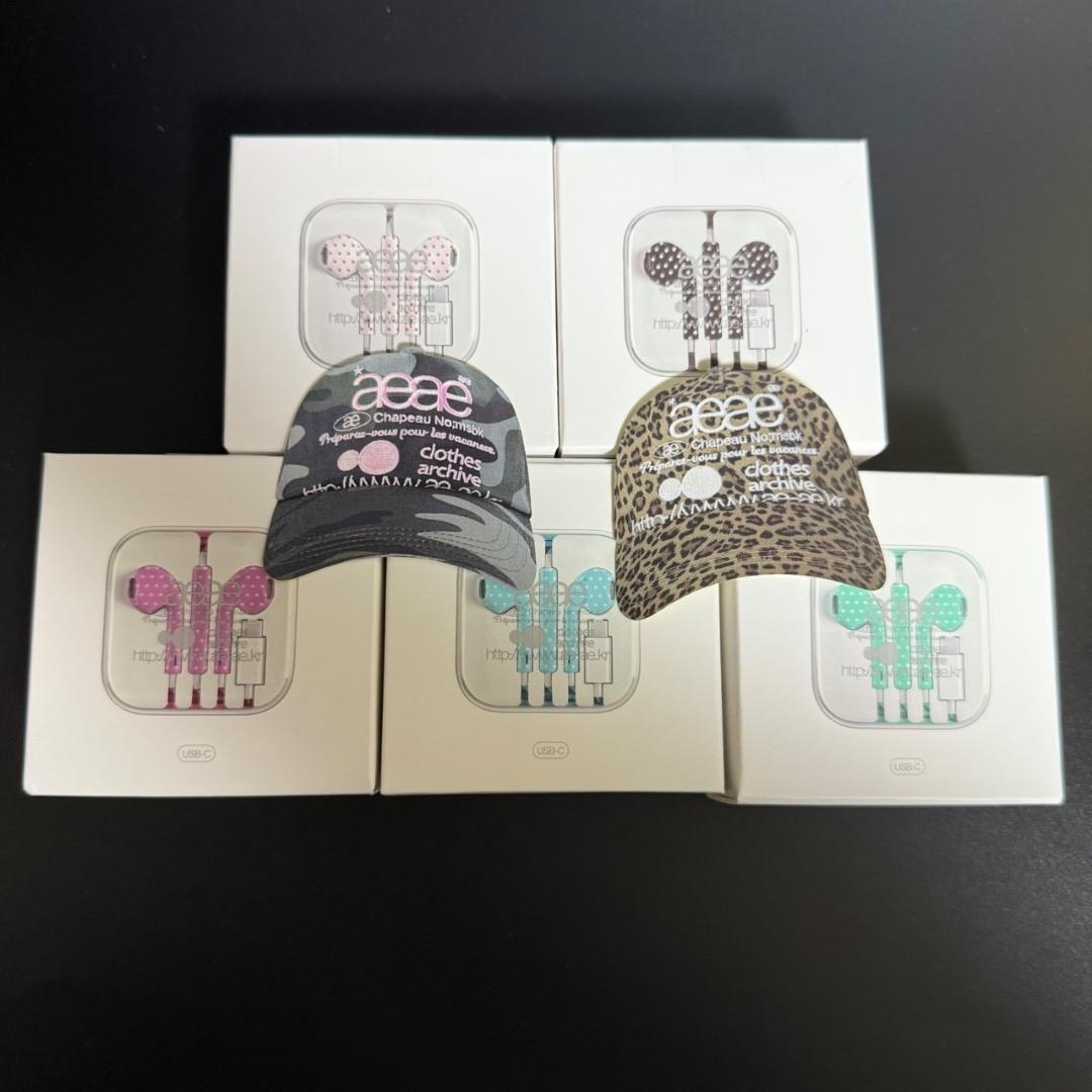 5個　aeae 有線イヤホン　AE CUSTOM EARPHONES USB-C