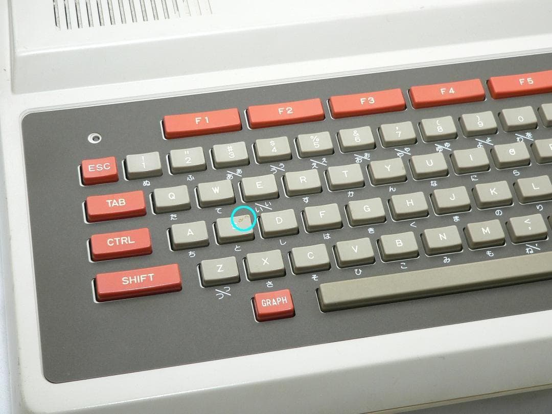 NEC PC-6001 本体 フルメンテナンス レトロパソコン 動作品