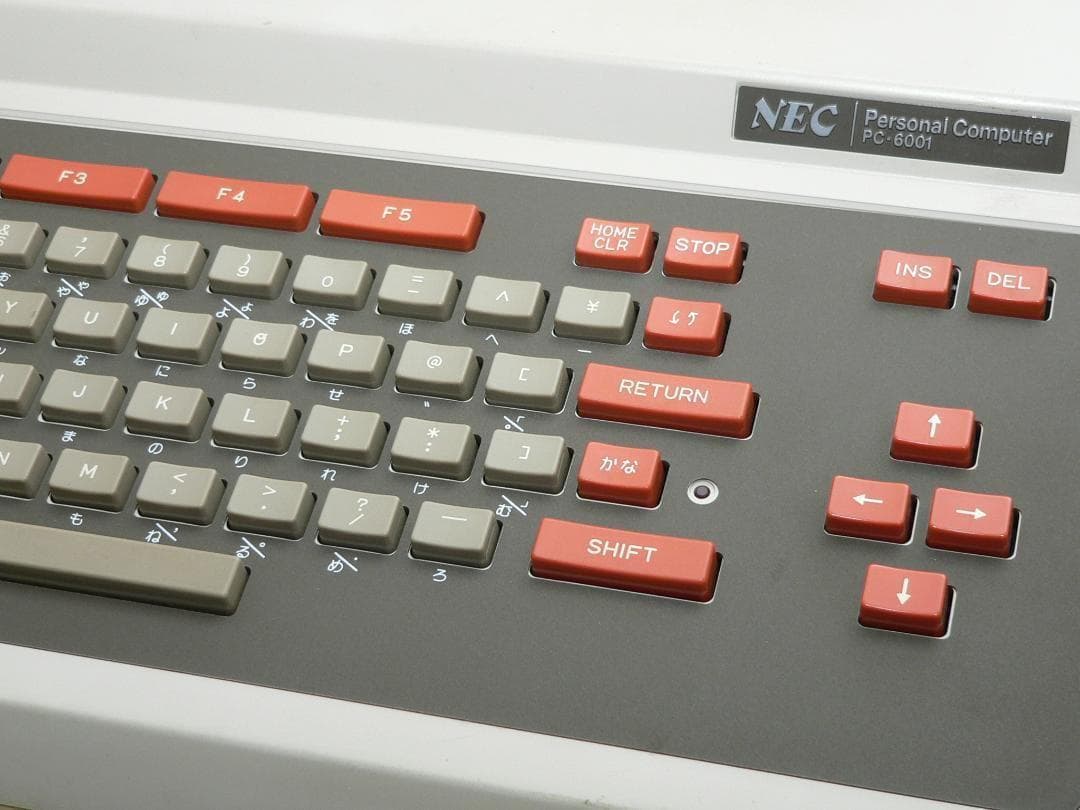 NEC PC-6001 本体 フルメンテナンス レトロパソコン 動作品