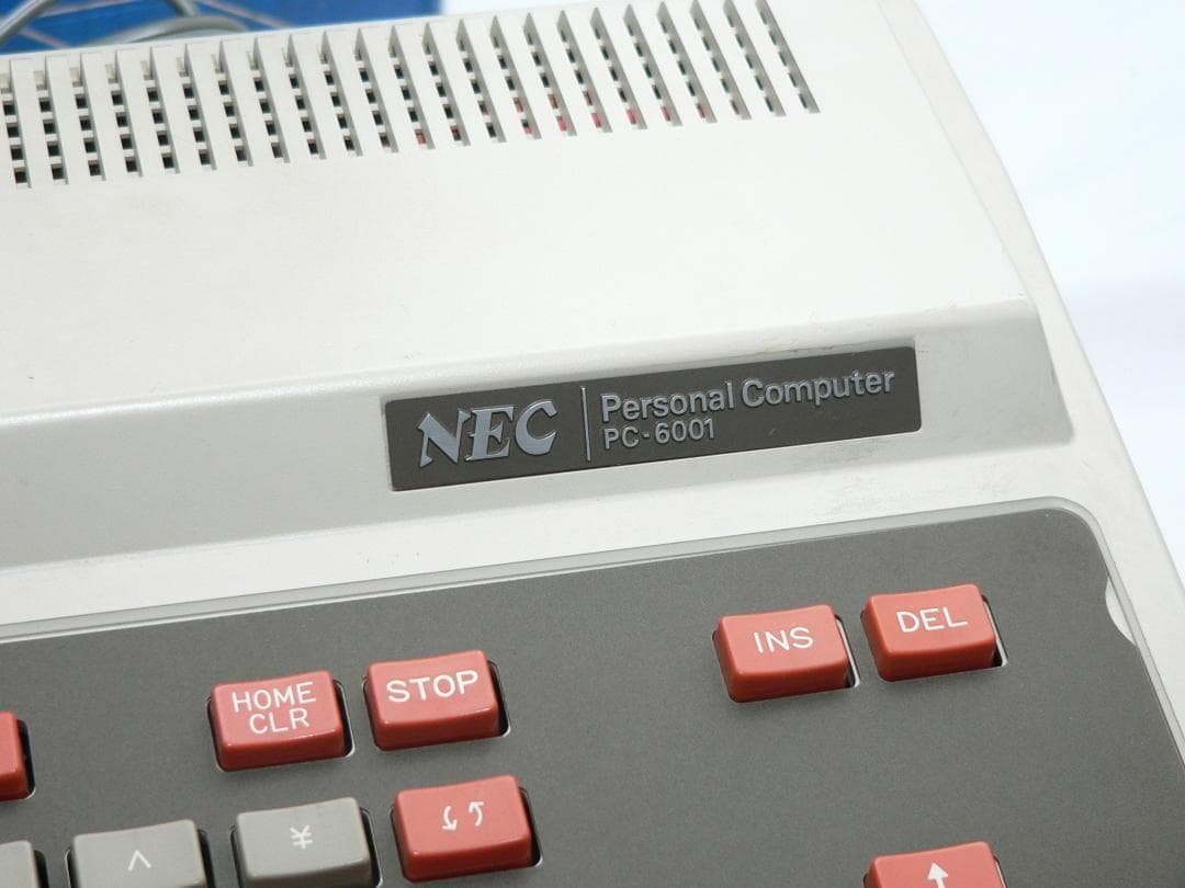 NEC PC-6001 本体 フルメンテナンス レトロパソコン 動作品