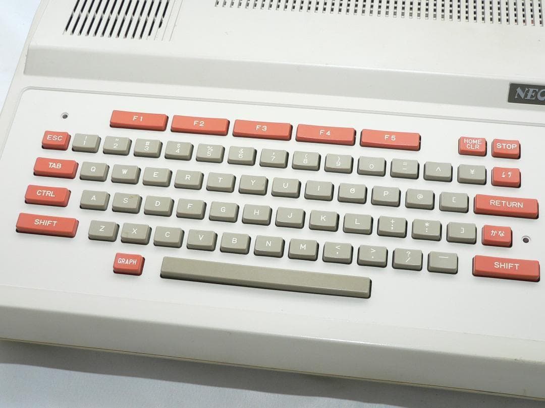 NEC PC-6001 本体 フルメンテナンス レトロパソコン 動作品