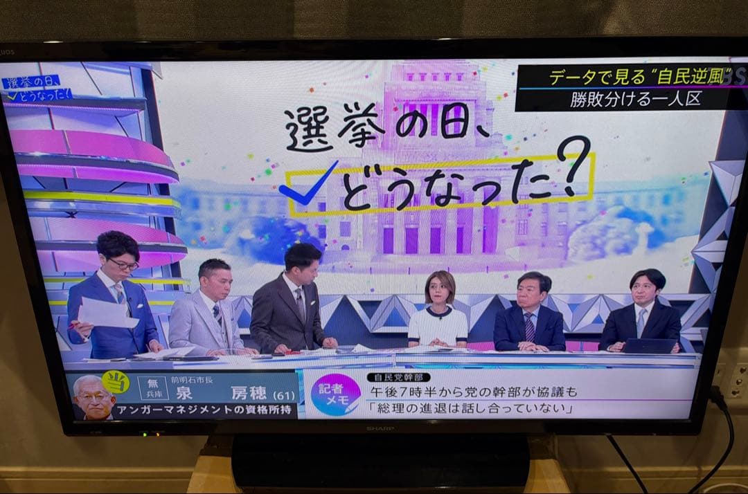 SHARP AQUOS LC-32S5 32インチ液晶テレビ リモコン付き