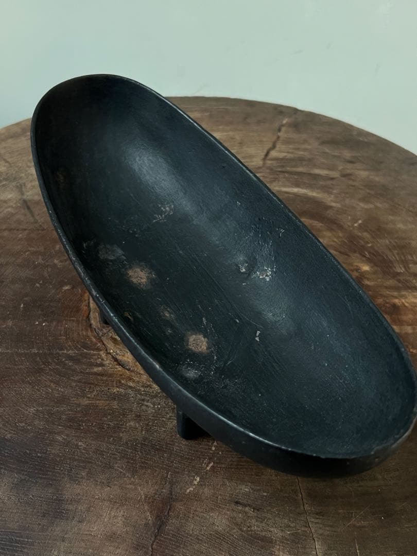 名作70年代 南部鉄器 水盤花器／japanese modern vintage