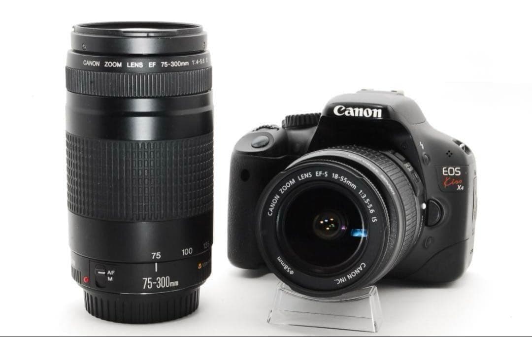 【初心者向け】Canon Kiss X4 ダブルレンズセット