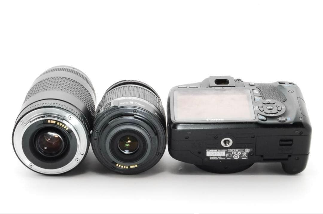 【初心者向け】Canon Kiss X4 ダブルレンズセット