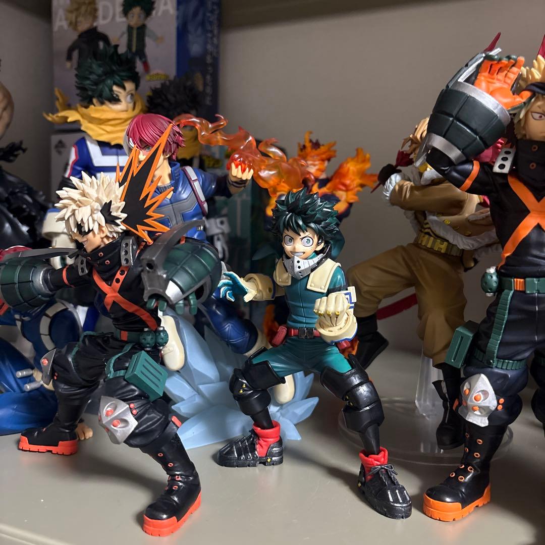 僕のヒーローアカデミア　ヒロアカ　一番くじ　フィギュア　まとめ売り　爆豪　緑谷