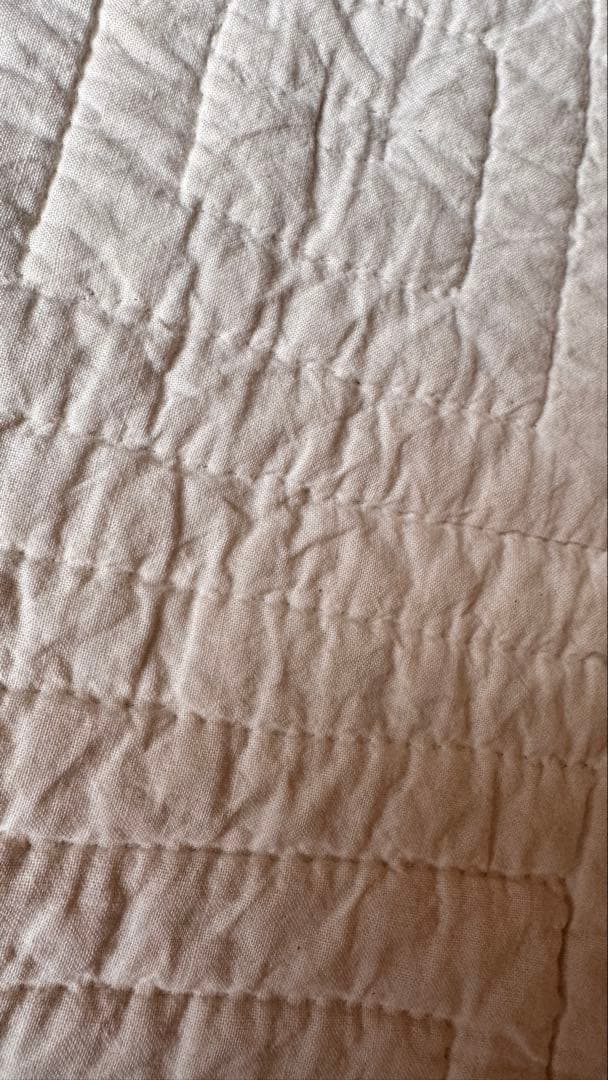 【ハンドメイド】パッチワークキルト マルチカバー　約175×245cm