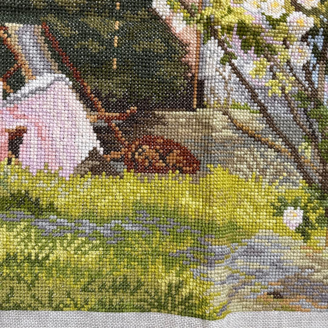 EVA ROSENSTAND 刺しゅう 完成作品 北欧 デンマーク 12-737