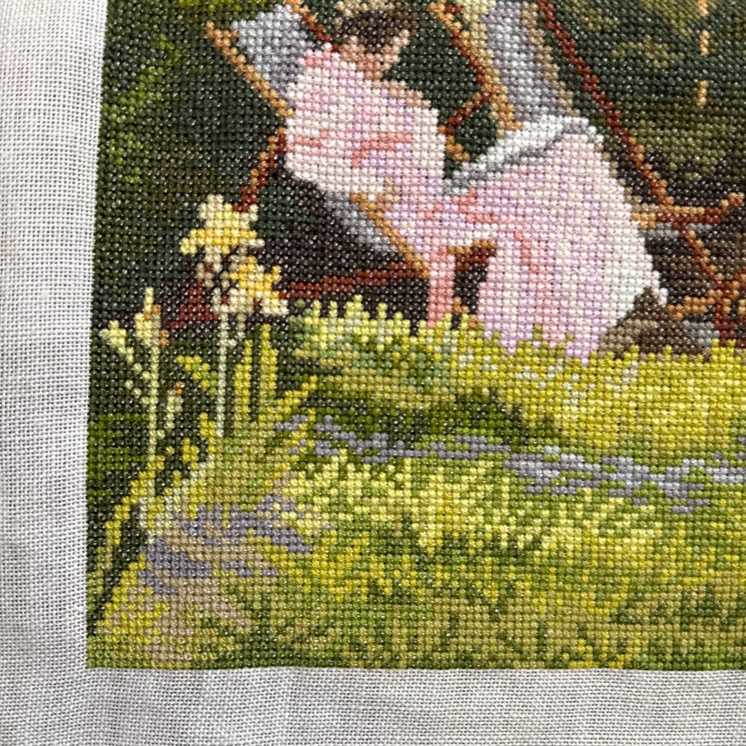 EVA ROSENSTAND 刺しゅう 完成作品 北欧 デンマーク 12-737