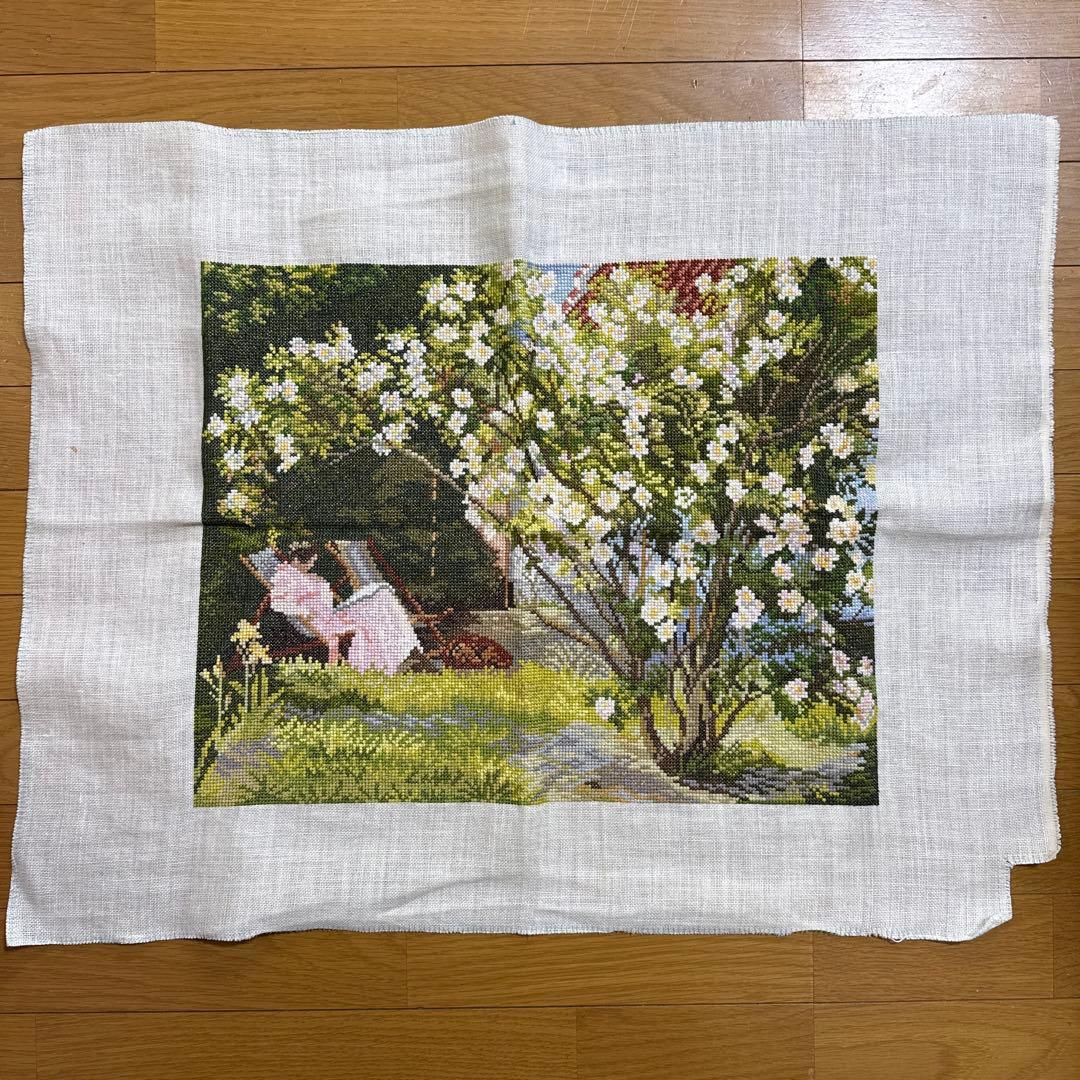 EVA ROSENSTAND 刺しゅう 完成作品 北欧 デンマーク 12-737