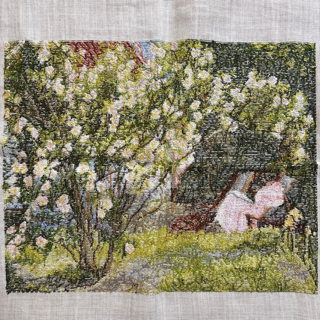 EVA ROSENSTAND 刺しゅう 完成作品 北欧 デンマーク 12-737