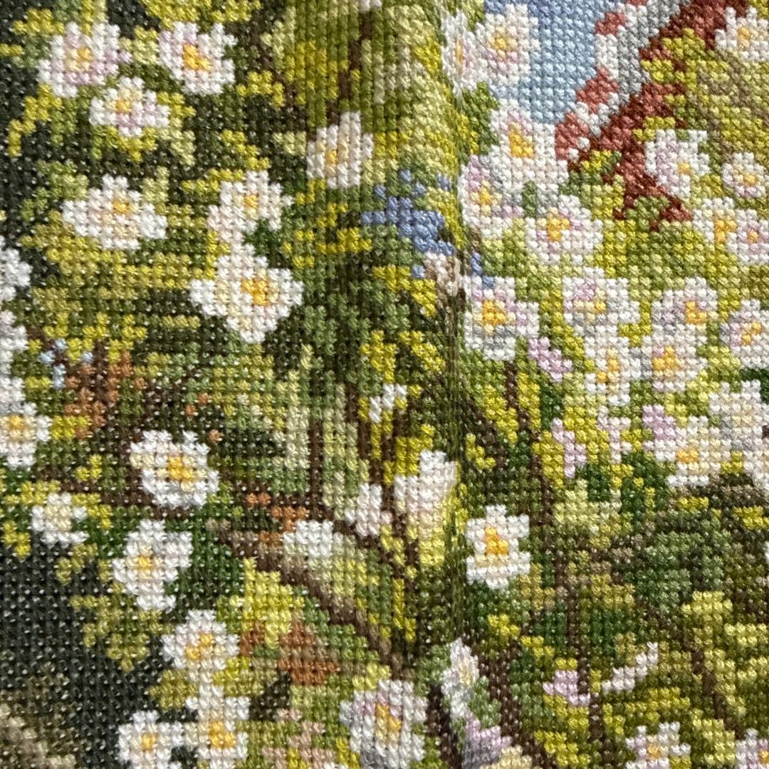 EVA ROSENSTAND 刺しゅう 完成作品 北欧 デンマーク 12-737